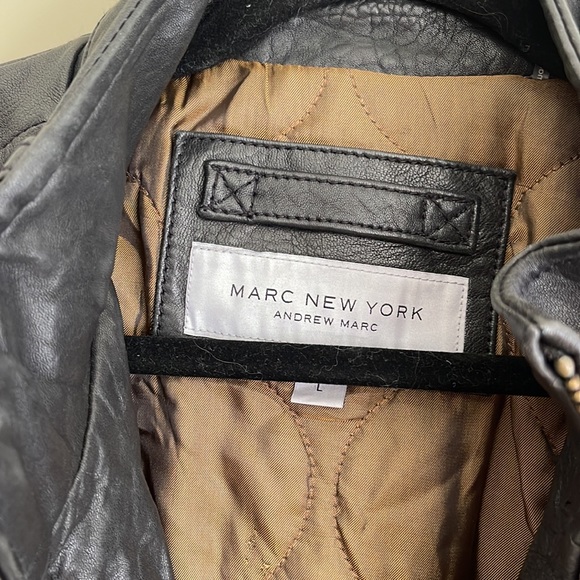 Vintage Leather Bomber Jacket - Picture 4 of 4